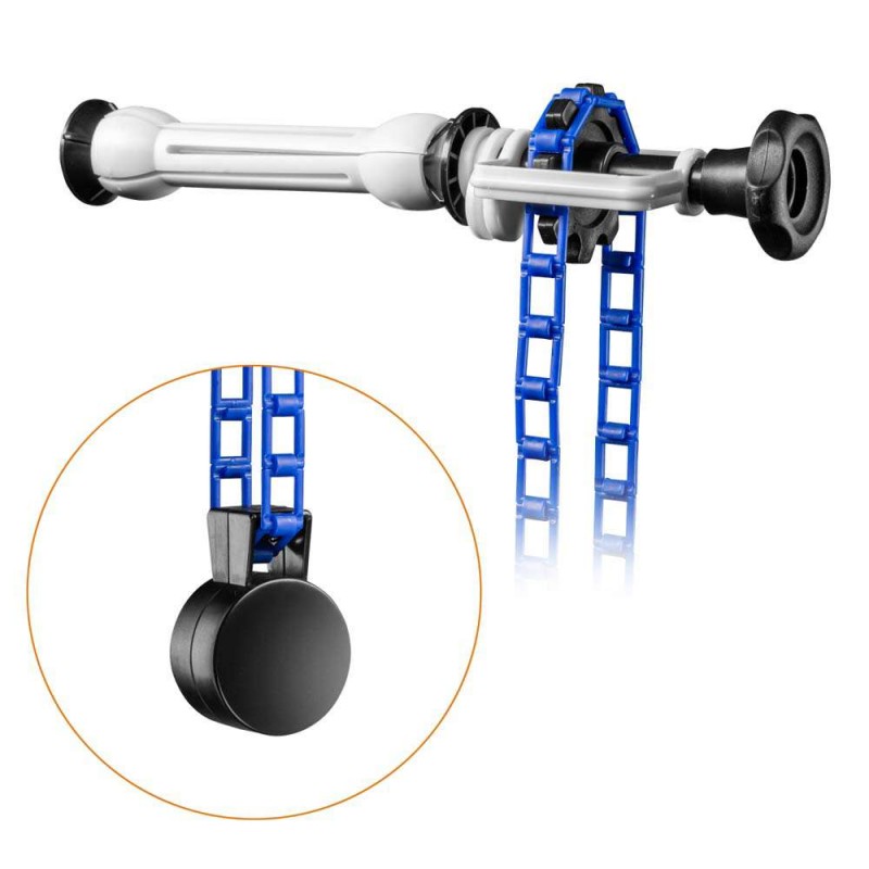 Walimex pro Background Expan + Chain & Weight, blue 12966 walimex pro W-12966
