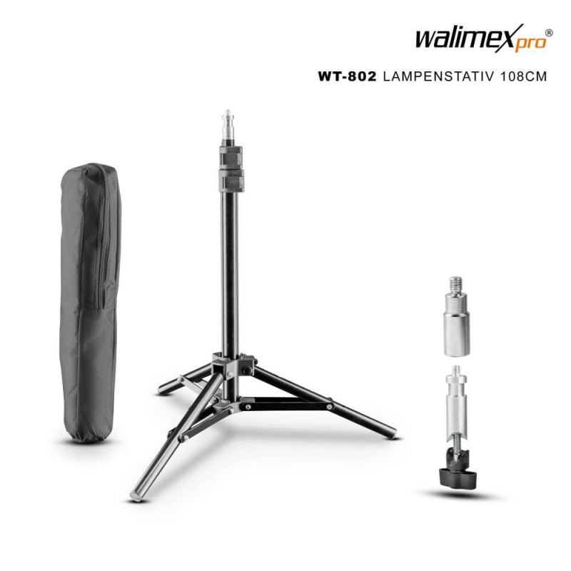 Walimex WT-802 Lamp Tripod, 108cm walimex pro W-12524