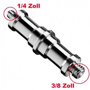 walimex Spigot 3/8 inch- 1/4 inch