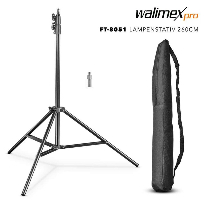Walimex pro FT-8051 Lamp Stand, 260cm walimex pro W-14776