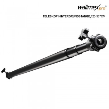Teleskopska prečna palica Walimex pro, nosilec ozadja, 120-307cm, 15228 Teleskopska prečna palica Walimex pro, nosilec ozadja, 120-307cm, 15228