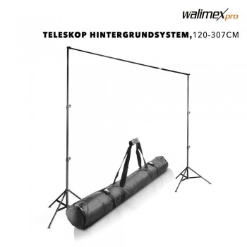 Teleskopsko stojalo Walimex pro za ozadja 120-307cm, 15227 Teleskopsko stojalo Walimex pro za ozadja 120-307cm, 15227