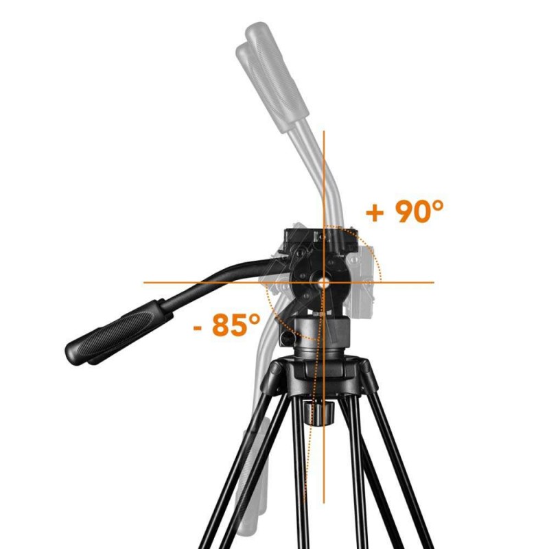 Video stojalo Walimex EI-9901 Professional Video-Tripod + WT-600 walimex pro Video stojalo Walimex EI-9901 Professional Video-Tripod + WT-600 walimex pro W-15882
