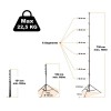 Walimex pro lamp stand Jumbo AIR, 730cm walimex pro W-16331