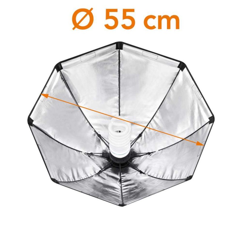 Walimex pro Daylight 250 Octagon Softbox, Ø 55cm (W-16236)