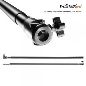 Teleskopska prečna palica Walimex pro, nosilec ozadja, 225-400cm, 16336 Teleskopska prečna palica Walimex pro, nosilec ozadja, 225-400cm, 16336