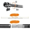 Telescopic Background Crossbar Walimex pro 224-400cm, 16336 walimex pro W-16336