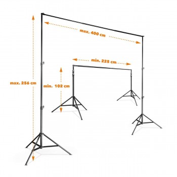 Teleskopsko stojalo Walimex pro TELE Background System, 225-400cm Teleskopsko stojalo Walimex pro TELE Background System, 225-400cm