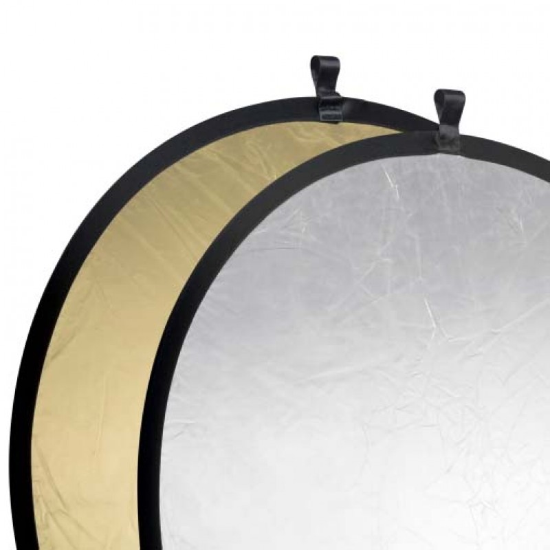 Walimex Foldable Reflector golden/silver, Ø107cm walimex pro W-17690
