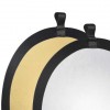 Walimex Foldable Reflector golden/silver, Ø56cm walimex W-17689