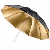 Walimex Reflex Umbrella black/golden 2 lay.,150cm walimex pro W-17664