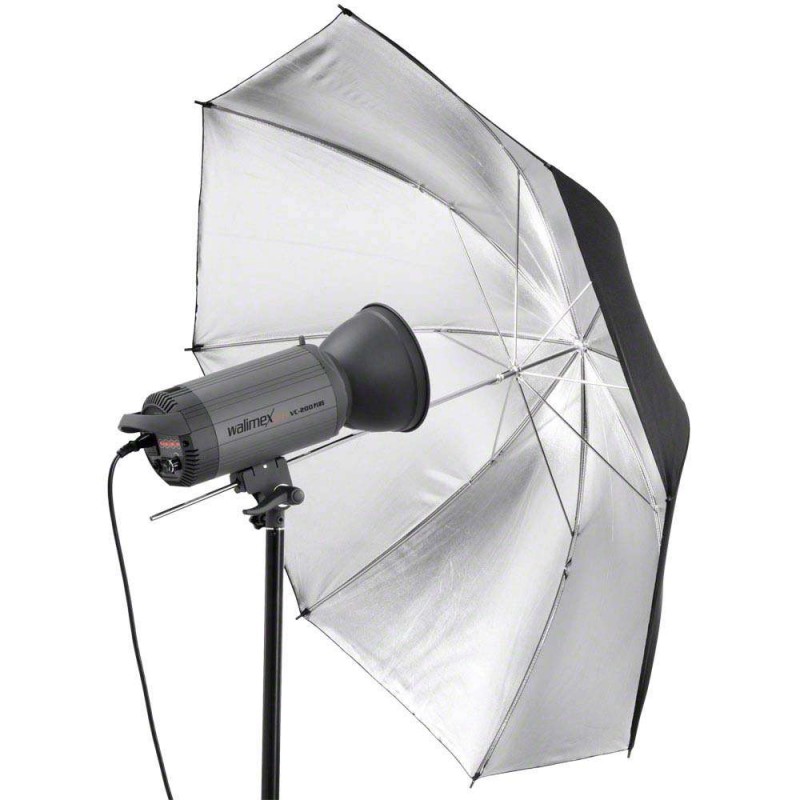 Walimex pro Reflex Umbrella black/silver, 109cm walimex pro W-17675