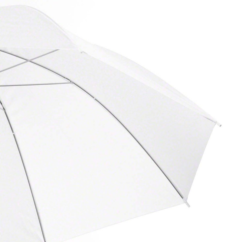 Studijski prosojni dežnik Walimex pro 109 cm, bel walimex pro Studijski prosojni dežnik Walimex pro 109 cm, bel walimex pro W-17679