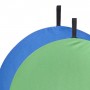 walimex Foldable Background blue/green 60cm