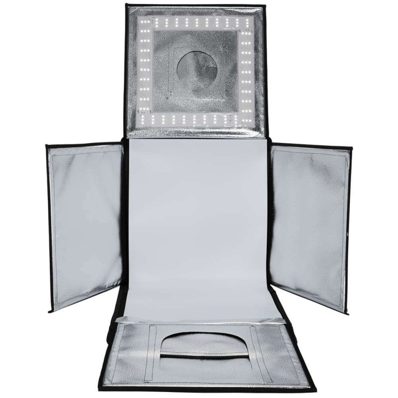 Collapsible Walimex pro LED ready-to-go light cube 43x43x43cm walimex pro W-21268