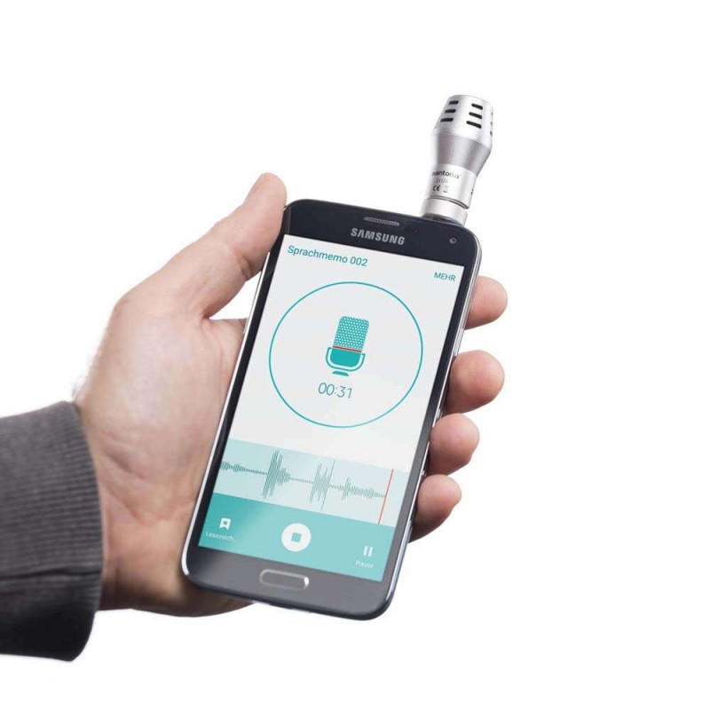 Mikrofon za pametne telefone Mantona (W-21151)