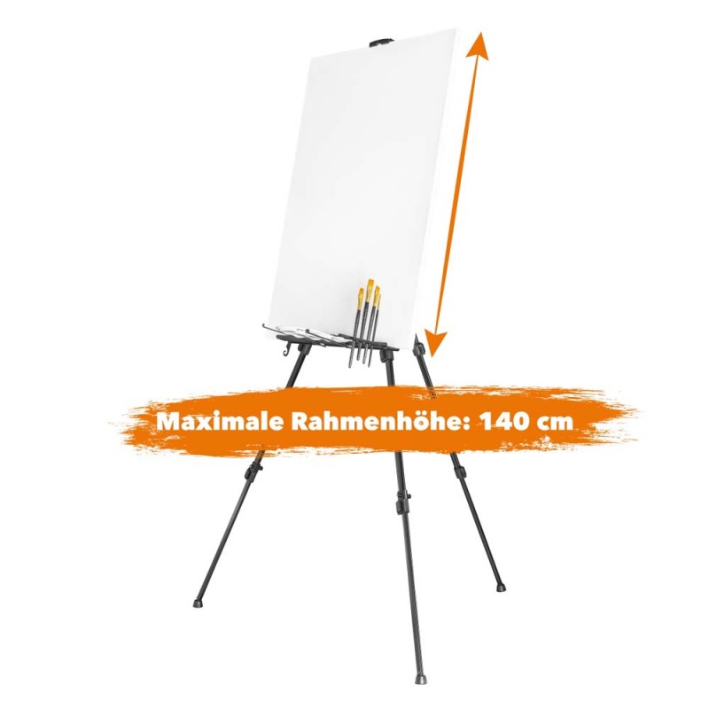 Slikarsko stojalo Walimex pro Studio XL 180cm, štafelaj, prenosno, zložljivo walimex pro W-21453