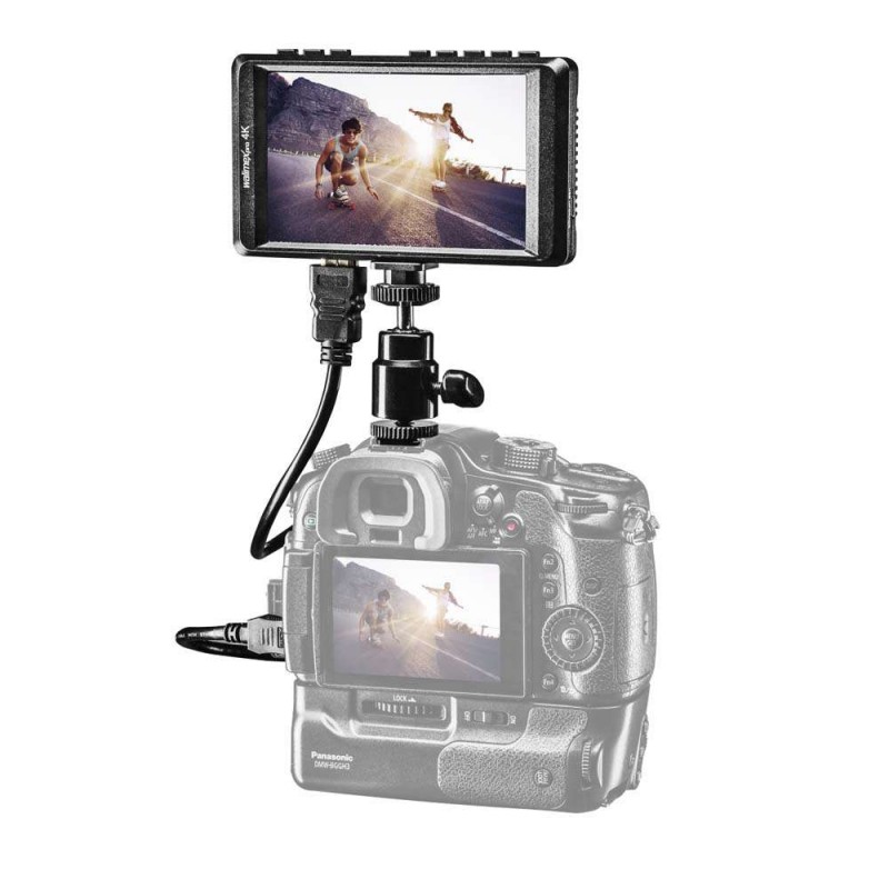 Pomožni video zaslon Walimex pro 4K IPS Set, 11,34cm walimex pro W-22030