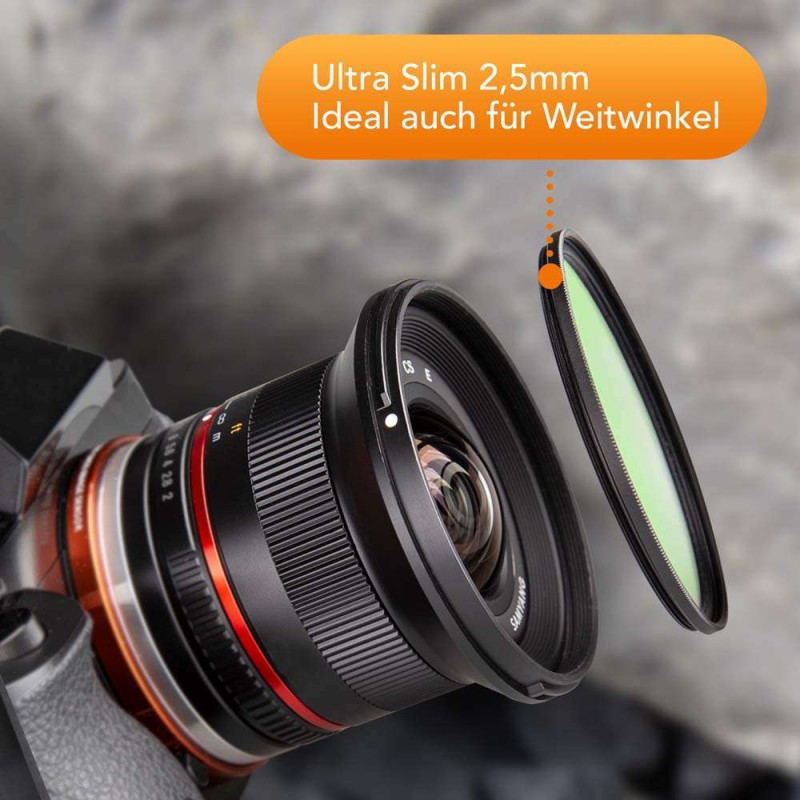 UV filter Walimex Slim Super DMC 58mm walimex pro W-22962