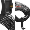 Walimex pro LED obročna luč 380 Bi Color Set s stojalom in baterijo walimex pro Walimex pro LED obročna luč 380 Bi Color Set s stojalom in baterijo walimex pro W-22474