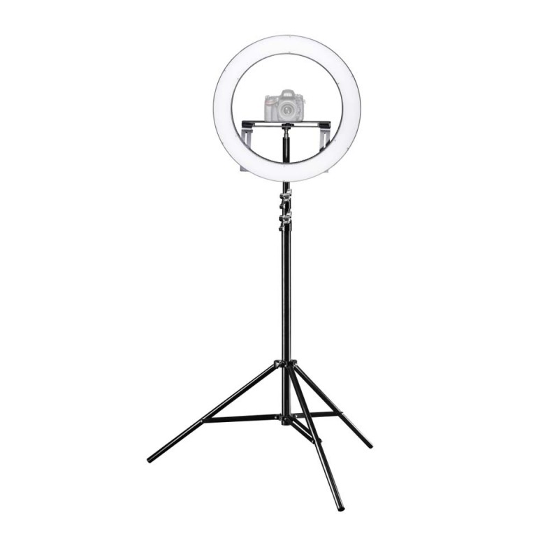 Walimex pro LED Ring Light 500 Bi Color Set inkl. Lamp stativ walimex pro W-22473