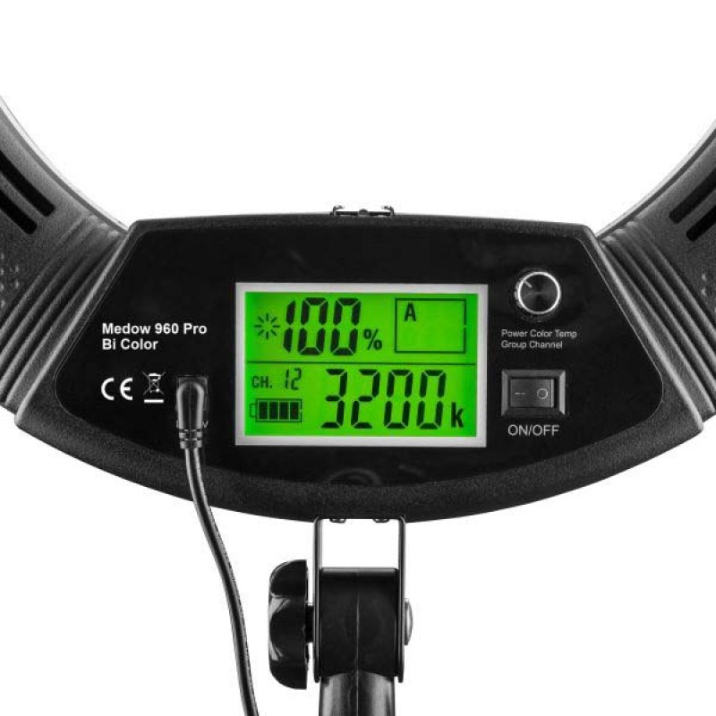 Walimex pro LED obročna luč Medow 960 Pro Bi Color walimex pro W-22043
