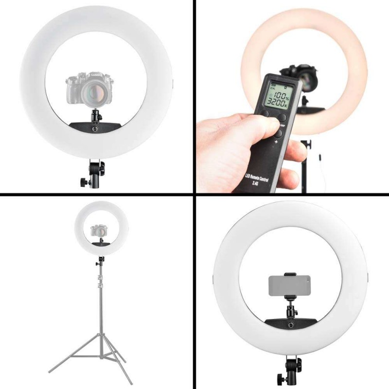 Walimex pro LED Ring Light Medow 960 Pro Set2 walimex pro Walimex pro LED Ring Light Medow 960 Pro Set2 walimex pro W-22802
