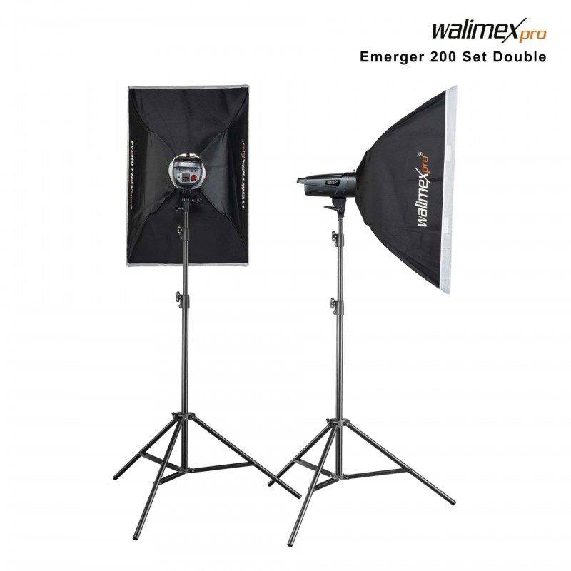 Studijski set Walimex pro Emerger 200 + sprožilec walimex pro W-23378