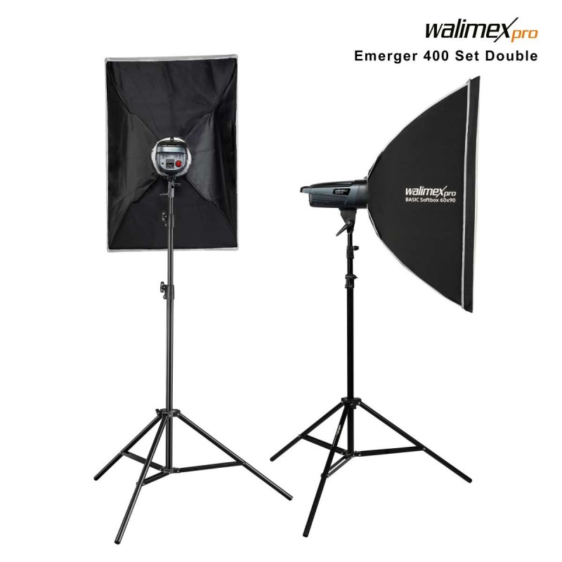 Walimex Studioset pro Emerger 400 + Remote Trigger walimex pro W-23380