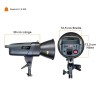 Walimex Studioset pro Emerger 400 + Remote Trigger walimex pro W-23380