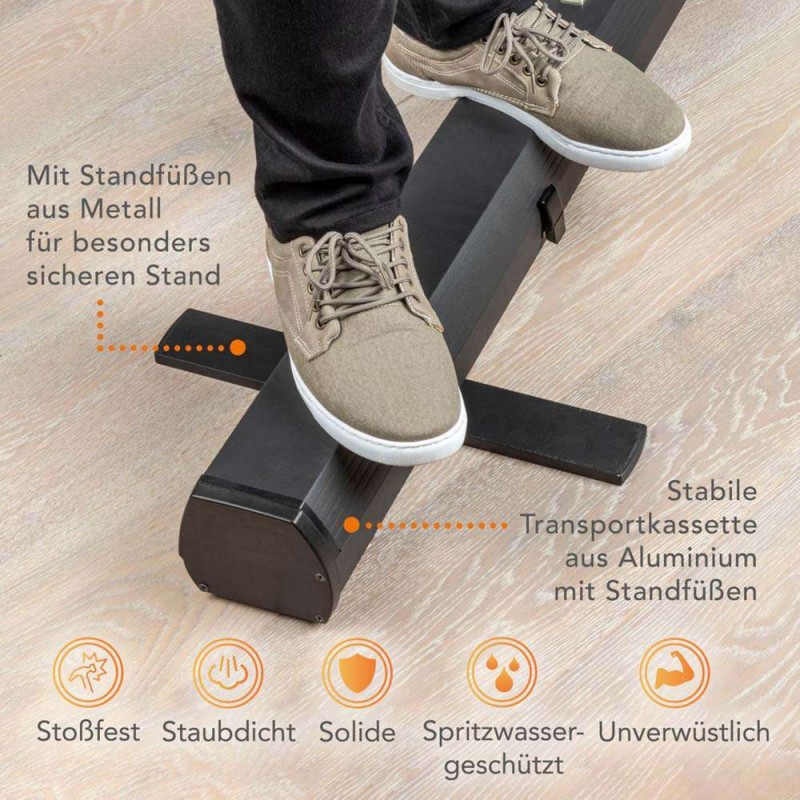 Studijsko zložljivo ozadje iz blaga Walimex pro Roll-up, belo 155x200cm, 23075 (W-23075)