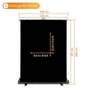 Walimex pro Roll-up Panel Background 155x200cm black 23076 (W-23076)