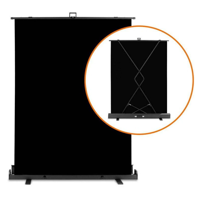 Studijsko zložljivo ozadje iz blaga Walimex pro Roll-up, črno 155x200cm 23076 walimex pro Studijsko zložljivo ozadje iz blaga Walimex pro Roll-up, črno 155x200cm 23076 walimex pro W-23076