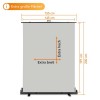 Walimex pro Roll-up Panel Background, 155x200cm, grey 23077 walimex pro W-23077
