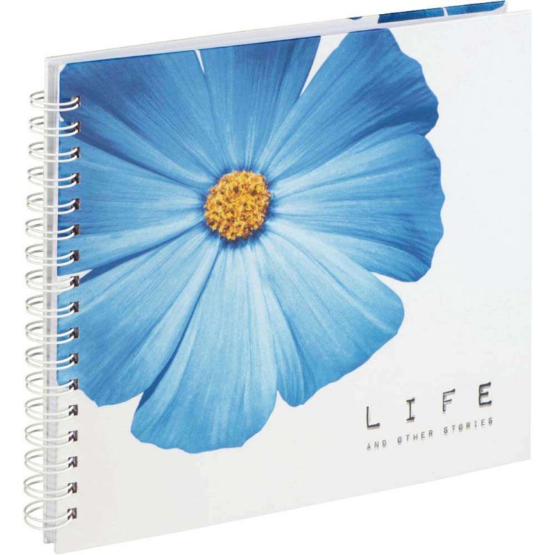 Foto album za slike Hama Stories, spiralni, moder, 28x24 cm, 50 belih strani, 3825 (NI-D-555284)