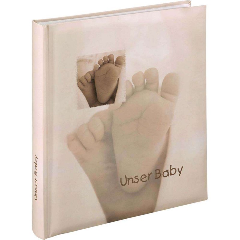 Childrens Photo Album Hama Baby Feel 29x32cm, 60 white Pages 90111 Hama D-179144