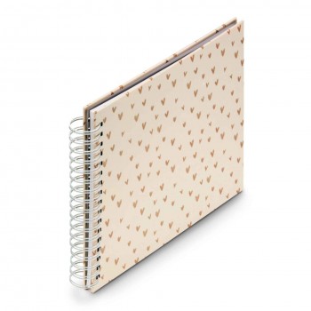 Foto album za slike Hama Lovely 7701, špiralni, 28x24 cm, 50 belih strani Foto album za slike Hama Lovely 7701, špiralni, 28x24 cm, 50 belih strani