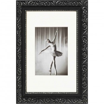 Photo frame Walther Barock, 30x40cm, black, Wood, CR040B