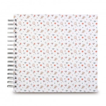 Foto album za slike Hama Floral 7739, špiralni, 28x24 cm, 50 belih strani