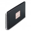 Photo Album Hama Fine Art, Spiral, Black, 24x17 cm, 50 black pages, 9833