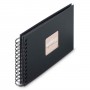Photo Album Hama Fine Art, Spiral, Black, 24x17 cm, 50 black pages, 9833