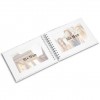 Photo Album Hama Fine Art, Spiral, Black, 24x17 cm, 50 white pages, 9830