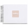 Photo Album Hama Fine Art, Spiral, white, 24x17 cm, 50 black pages, 9845