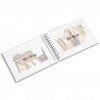 Photo Album Hama Fine Art, Spiral, white, 24x17 cm, 50 white pages, 9842