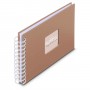 Photo Album Hama Fine Art, Spiral, mousse, 24x17 cm, 50 white pages, 9848