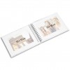 Photo Album Hama Fine Art, Spiral, mousse, 24x17 cm, 50 white pages, 9848