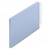 Photo Album Hama Fine Art, Spiral, lagune blue, 24x17 cm, 50 white pages, 9860