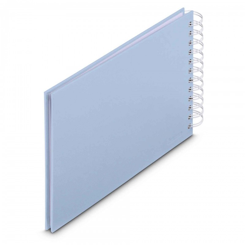 Photo Album Hama Fine Art, Spiral, lagune blue, 24x17 cm, 50 white pages, 9860