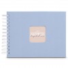 Photo Album Hama Fine Art, Spiral, lagune blue, 24x17 cm, 50 white pages, 9860