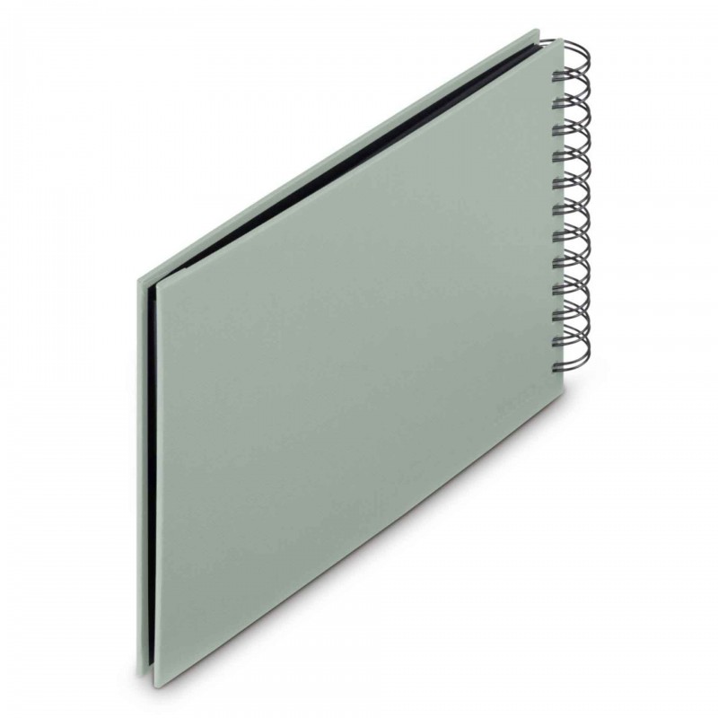 Photo Album Hama Fine Art, Spiral, sage, 24x17 cm, 50 black pages, 9869